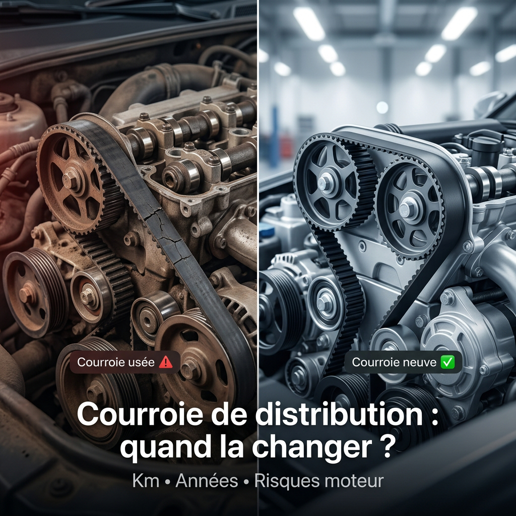 Courroie de distribution : quand la changer et à quel prix ?