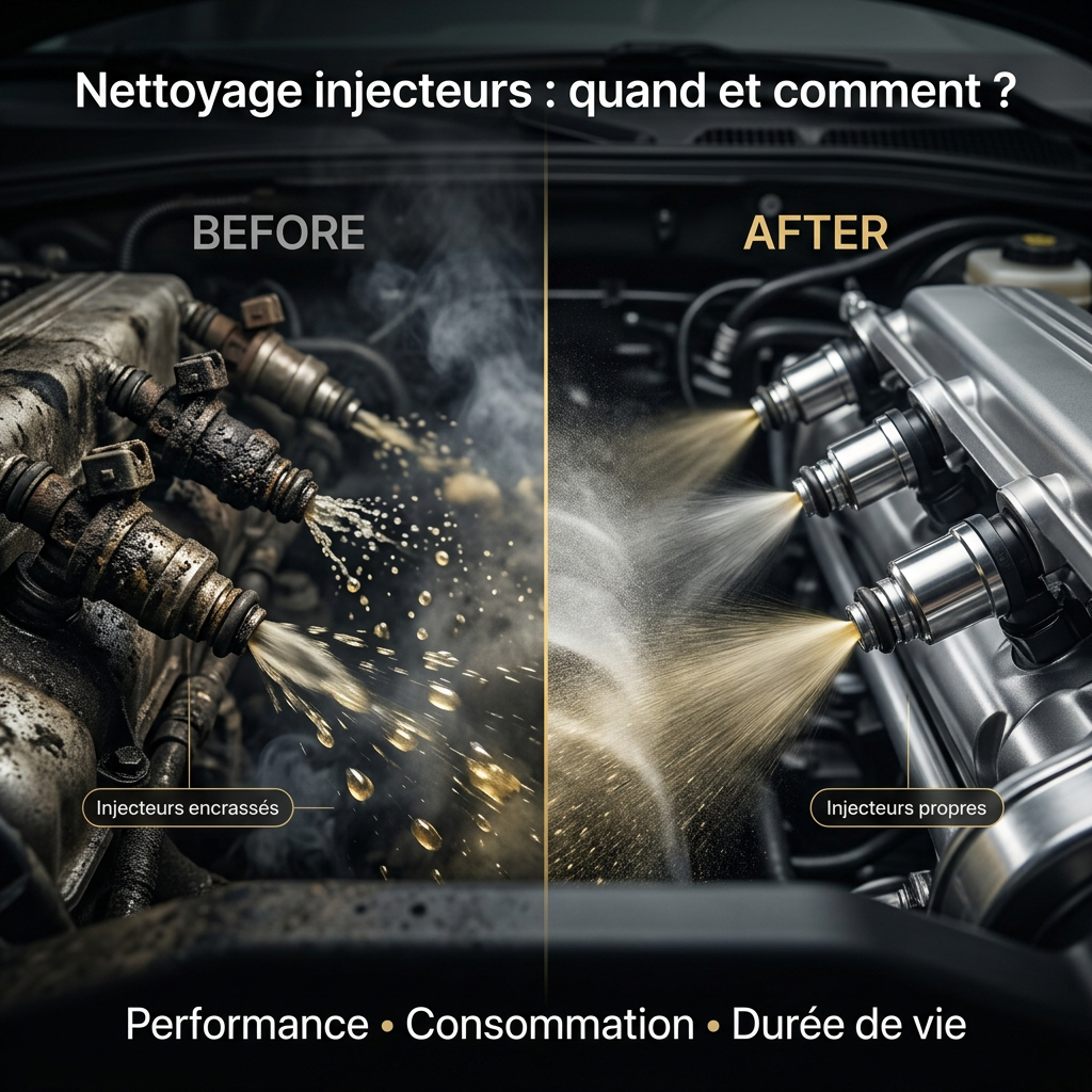 Nettoyage des injecteurs : quand et comment le faire ?